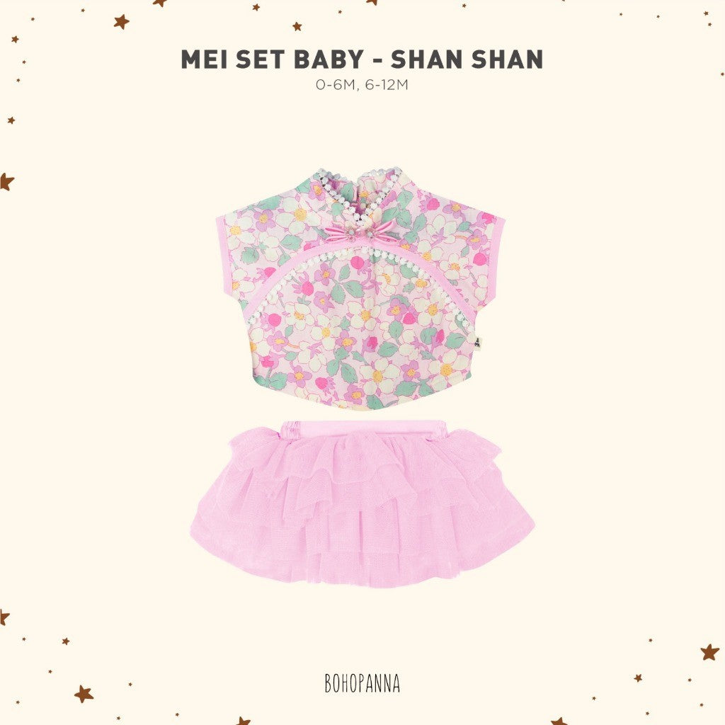 BOHOPANNA - MEI SET BABY - Setelan Baju Imlek Bayi - Baju Imlek 2605