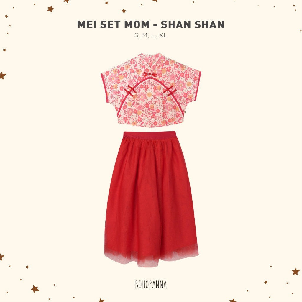 BOHOPANNA - MEI SET MOM - Setelan Baju Imlek Dewasa - Setelan Baju Imlek Mom