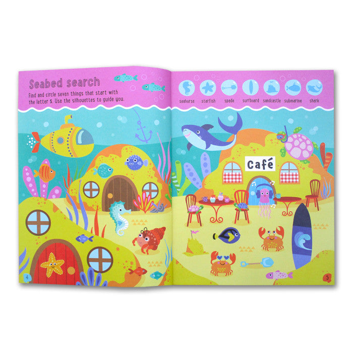 Buku Stiker Anak Sticker Activity Book (Shiny Foil Stickers / Glow in the Dark Sticker / Googly-eye Stickers)