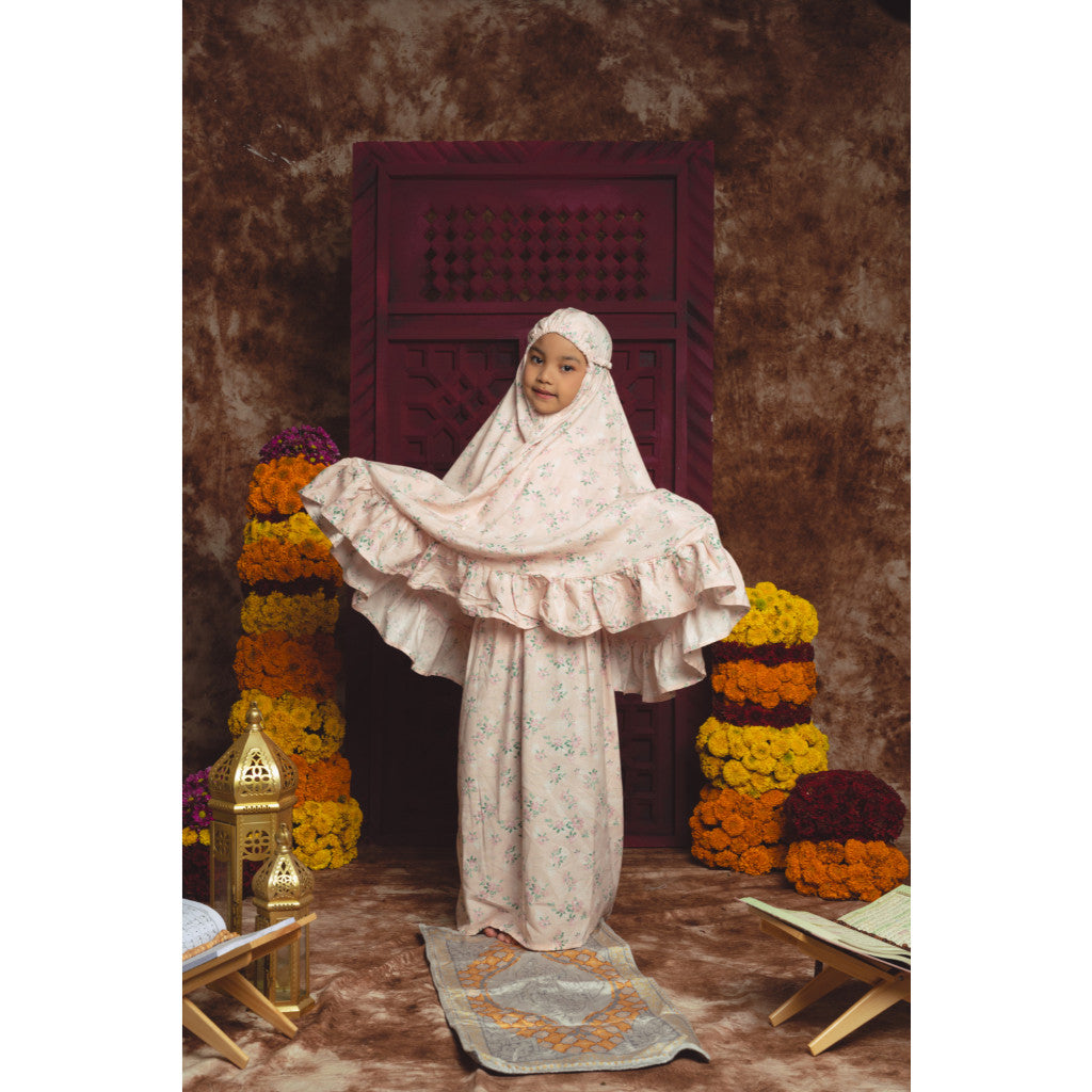 BOHOPANNA - RAYA COLLECTION - KINASIH MUKENA - Mukena Kids & Mom
