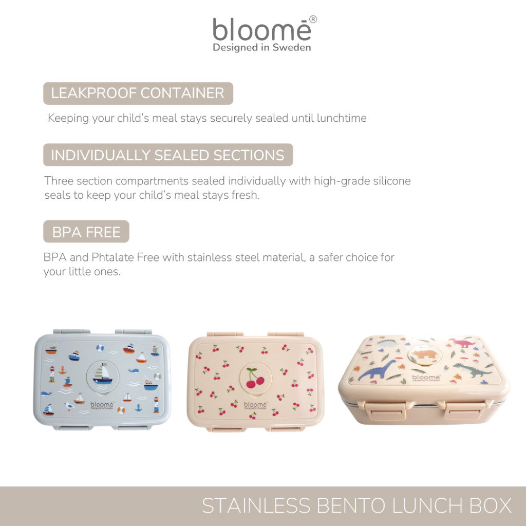 BLOOME – Stainless Bento Lunch Box Tempat Makan Siang Anak