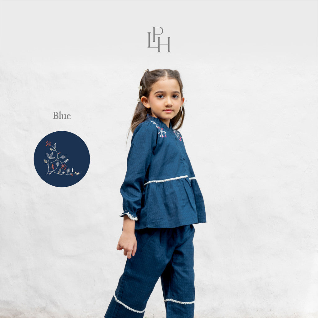 Little Palmerhaus - Baju Lebaran 2026 - Rihla Girl Attire Set (Setelan Baju Muslim Anak Perempuan)