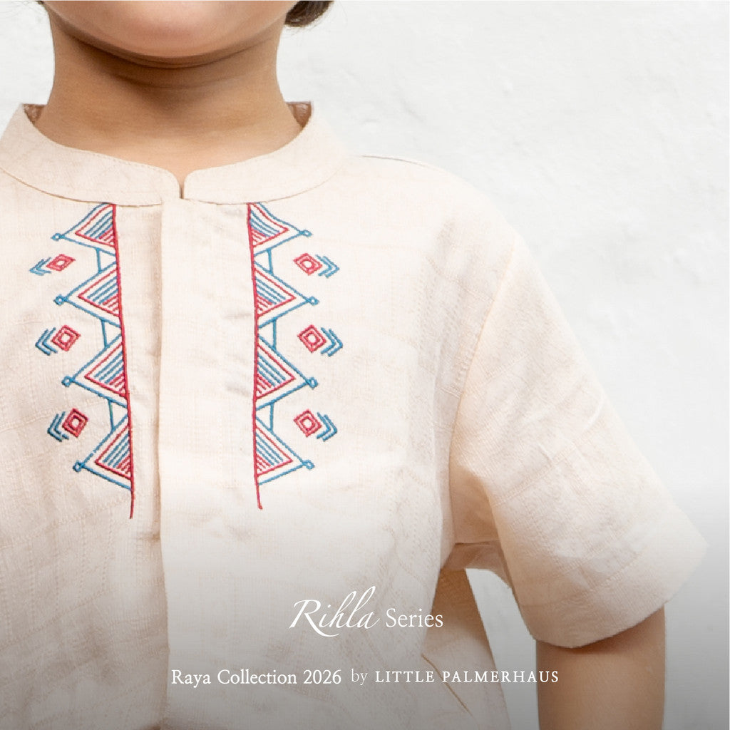 Little Palmerhaus - Baju Lebaran 2026 - Rihla Boy Koko Set (Setelan Baju Koko Anak Laki-laki)