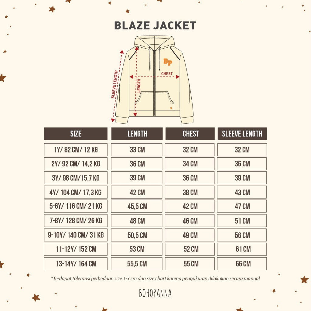 BOHOPANNA - BLAZE JACKET - Jacket Anak 2572
