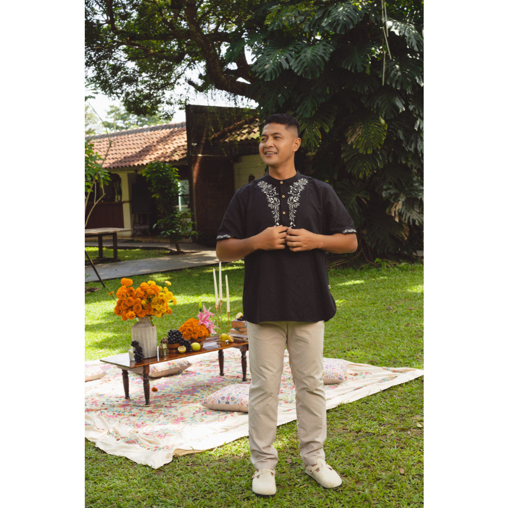 BOHOPANNA - RAYA COLLECTION - ALI DADDY TOP - Baju Koko - Baju Muslim