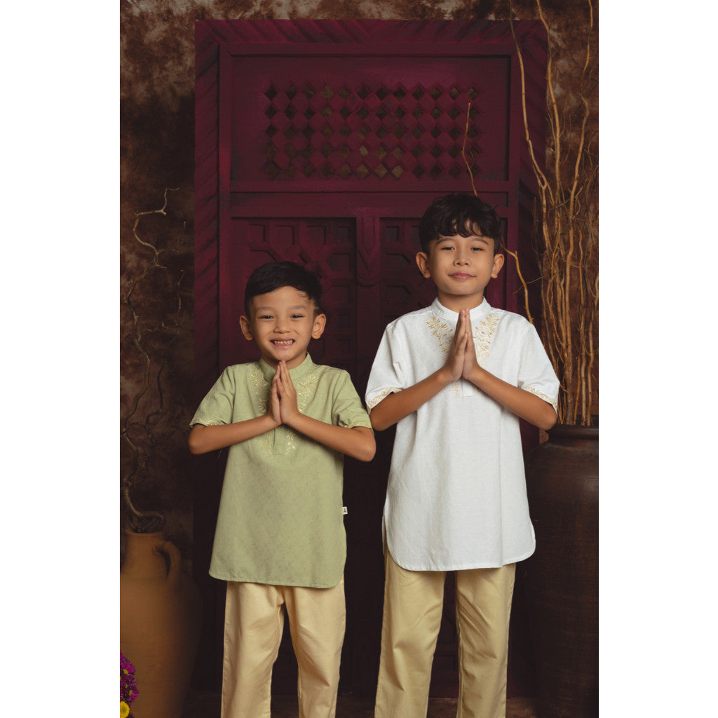 BOHOPANNA - RAYA COLLECTION - ALI KIDS SET - Baju Koko Anak - Baju Muslim