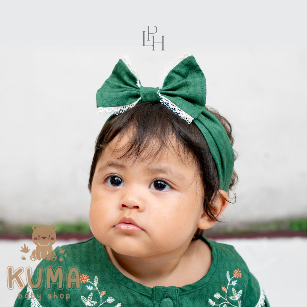 Little Palmerhaus - Baju Lebaran 2026 - Rihla Baby Headband (Bando Pita Bayi)