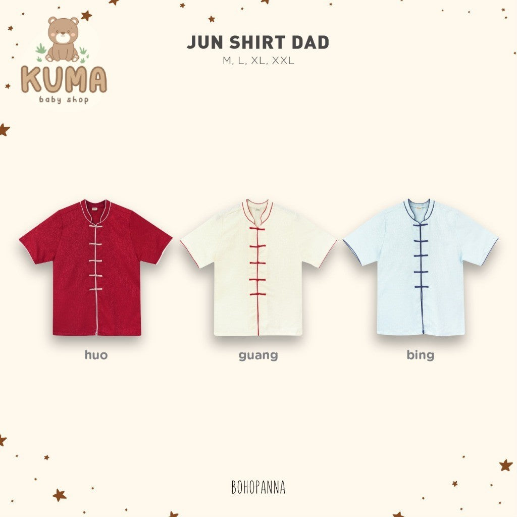BOHOPANNA - JUN SHIRT DAD - Atasan Baju Imlek Dad - Baju Imlek 2620