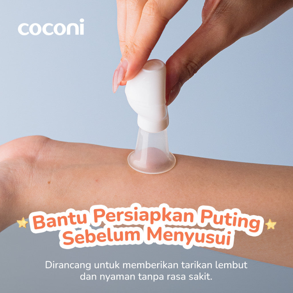 COCONI Nipple Puller | Alat Penarik Puting Datar | Alat Hisap Puting