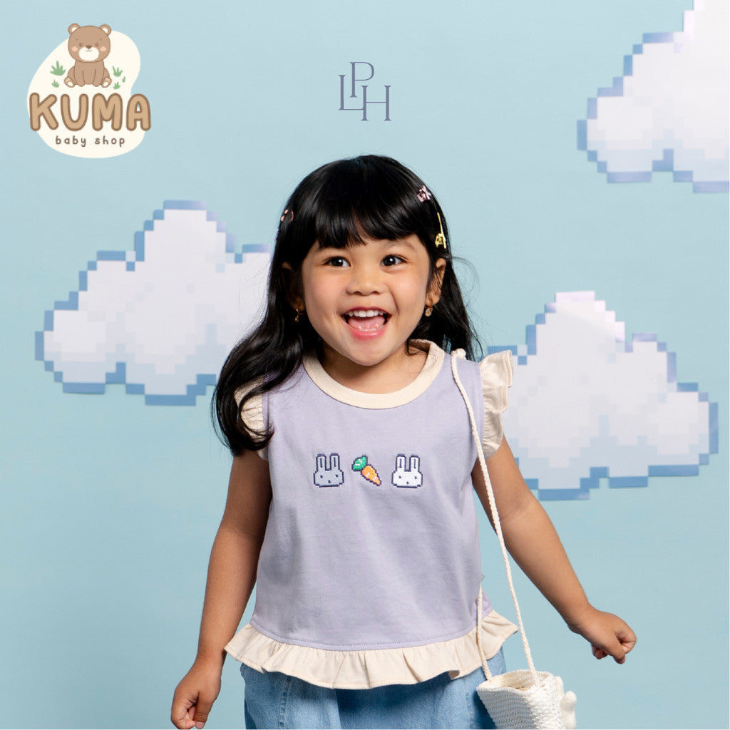 Little Palmerhaus - Becca Top (Kaos Anak Perempuan)
