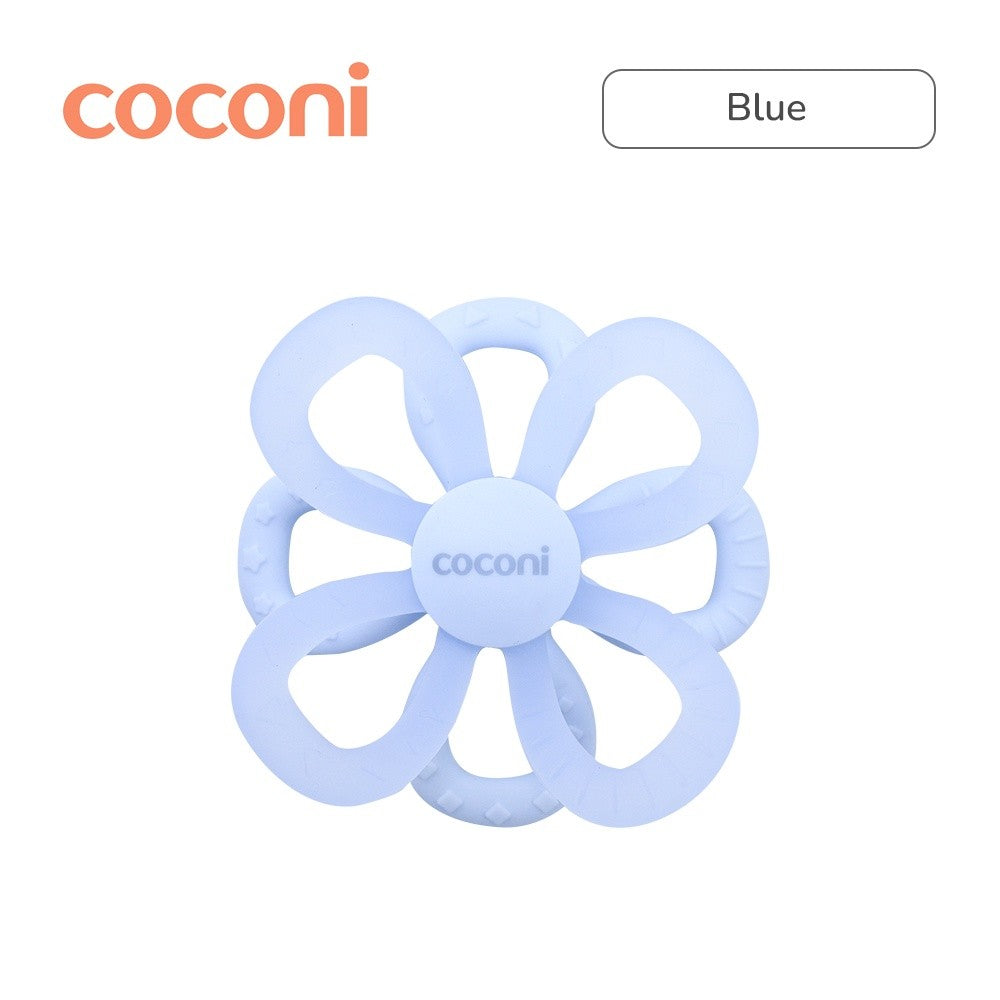 COCONI Manhattan Toy Sensory Teether | Gigitan Bayi Silicone Lembut