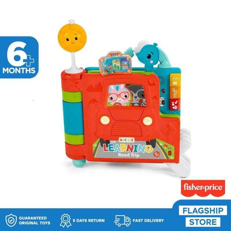 Fisher Price Sit to Stand Giant Activity Book Mainan Buku Anak