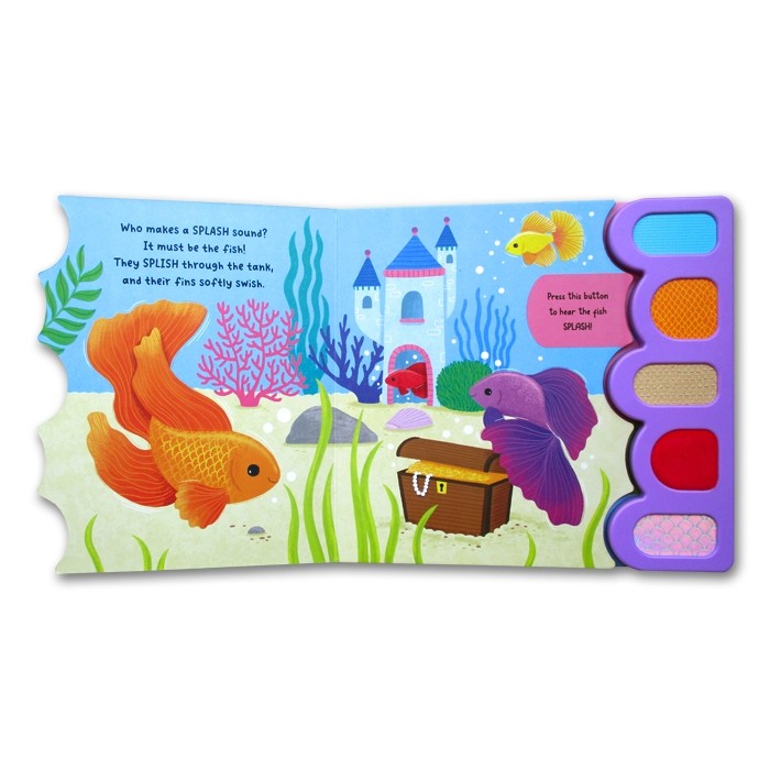 Buku Anak FARM & PETS Touch & Feel Sound Book (5 animal sounds & textures to touch and feel)