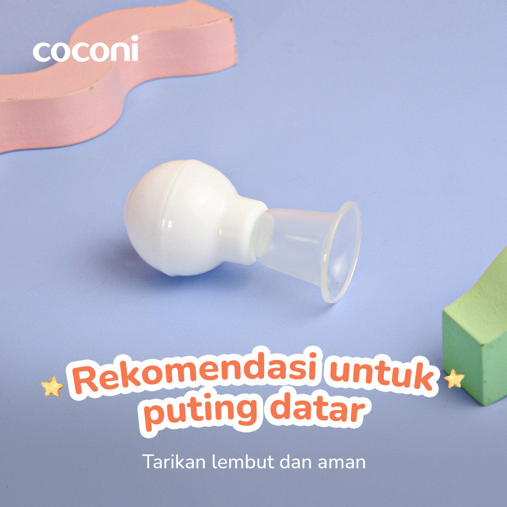COCONI Nipple Puller | Alat Penarik Puting Datar | Alat Hisap Puting