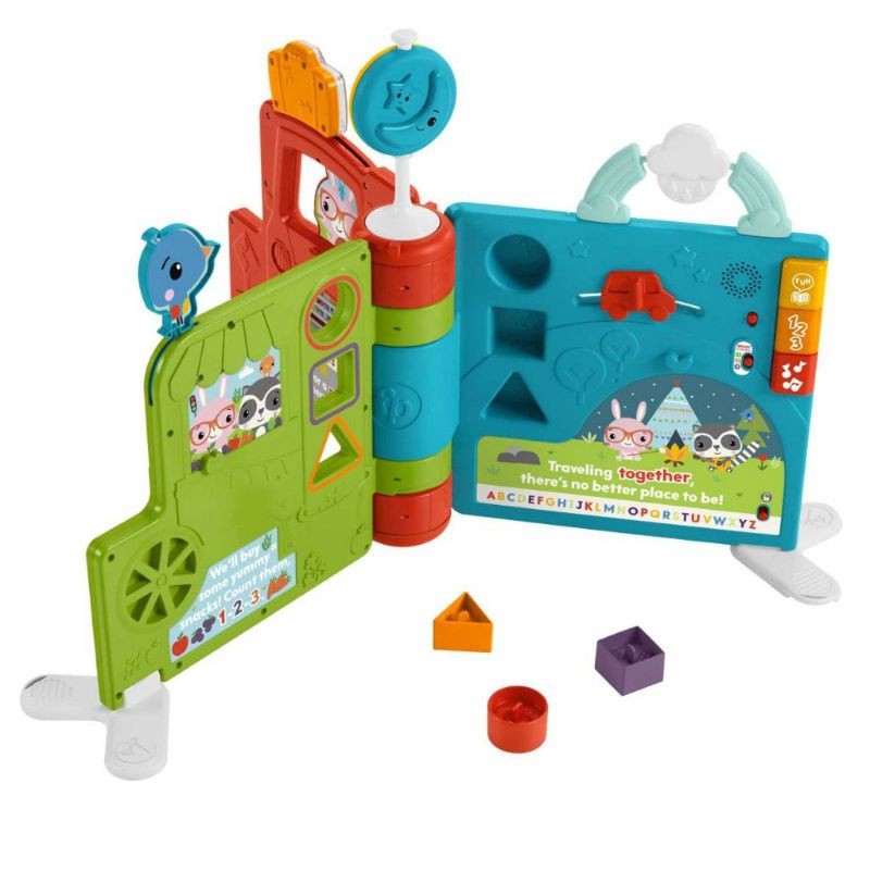Fisher Price Sit to Stand Giant Activity Book Mainan Buku Anak