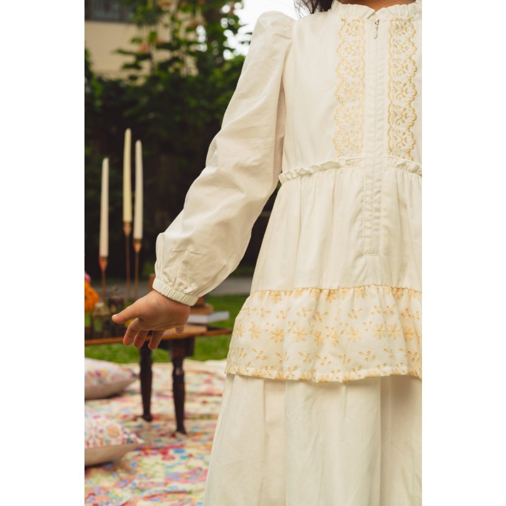 BOHOPANNA - RAYA COLLECTION - NABILA KIDS DRESS - Dress Anak - Baju Muslim Anak