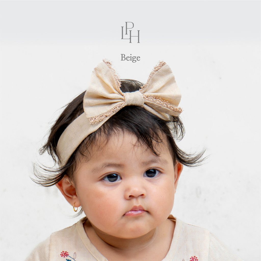 Little Palmerhaus - Baju Lebaran 2026 - Rihla Baby Headband (Bando Pita Bayi)