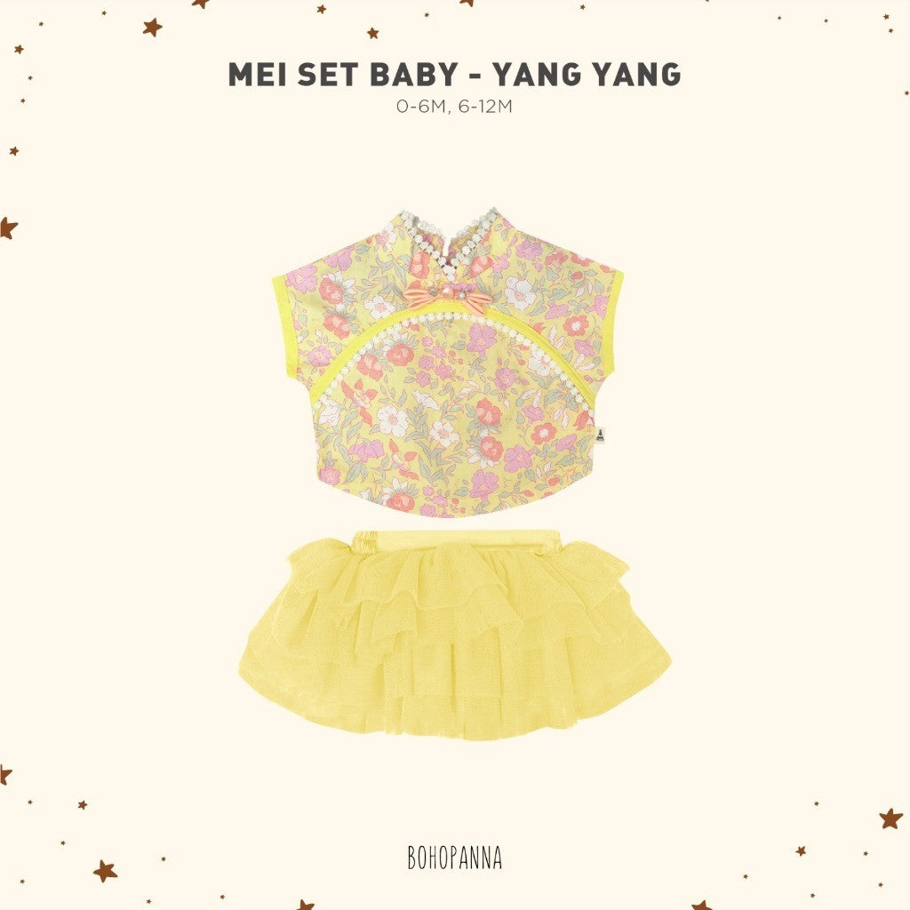 BOHOPANNA - MEI SET BABY - Setelan Baju Imlek Bayi - Baju Imlek 2605