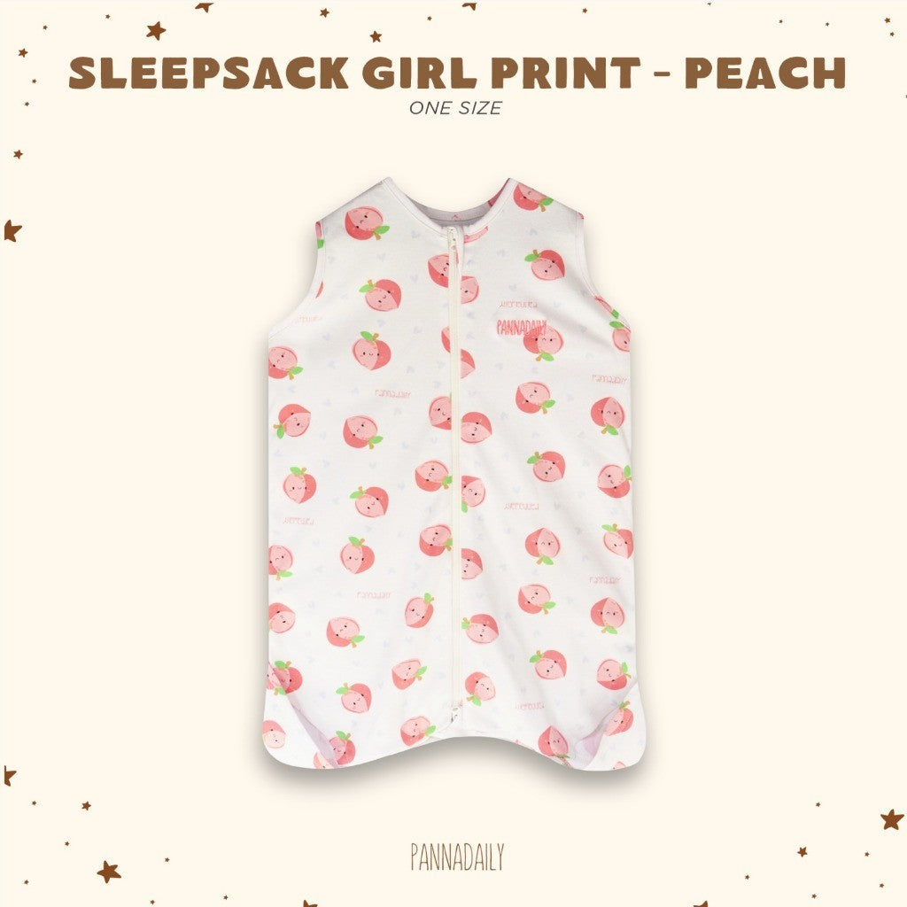 BOHOPANNA - PANNADAILY -SLEEP SACK GIRL PRINT - SELIMUT BAYI 5551
