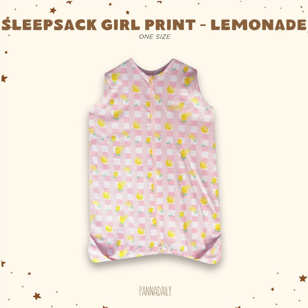 BOHOPANNA - PANNADAILY -SLEEP SACK GIRL PRINT - SELIMUT BAYI 5551