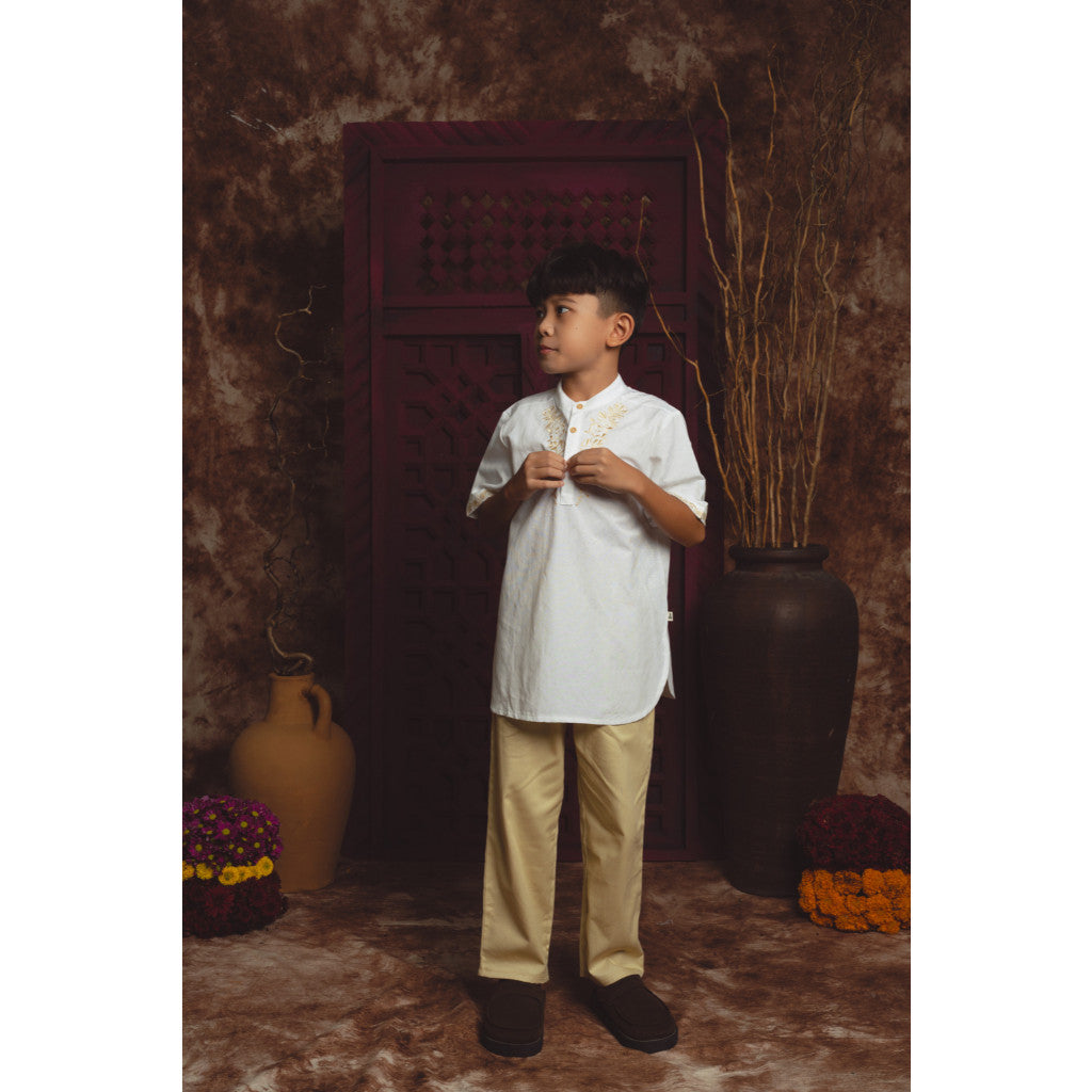 BOHOPANNA - RAYA COLLECTION - ALI KIDS SET - Baju Koko Anak - Baju Muslim