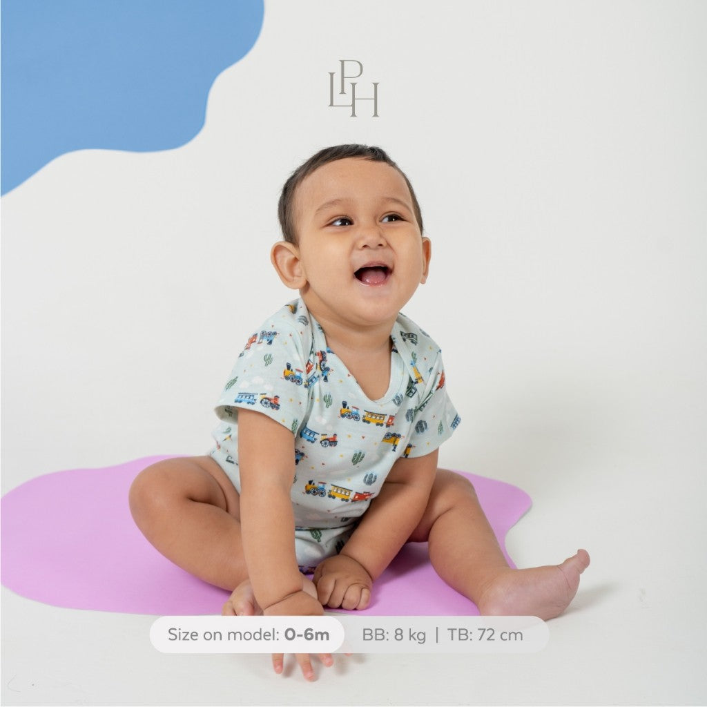 Little Palmerhaus - Little Wear Short Bodysuit (Jumper Bayi) 38.0