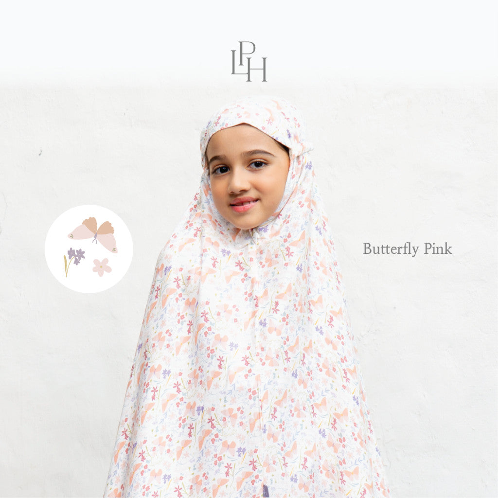 Little Palmerhaus - Baju Lebaran 2026 - Kids Mukena (Mukena Anak Usia 1-6 Tahun)