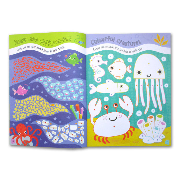 Buku Stiker Anak Sticker Activity Book (Shiny Foil Stickers / Glow in the Dark Sticker / Googly-eye Stickers)