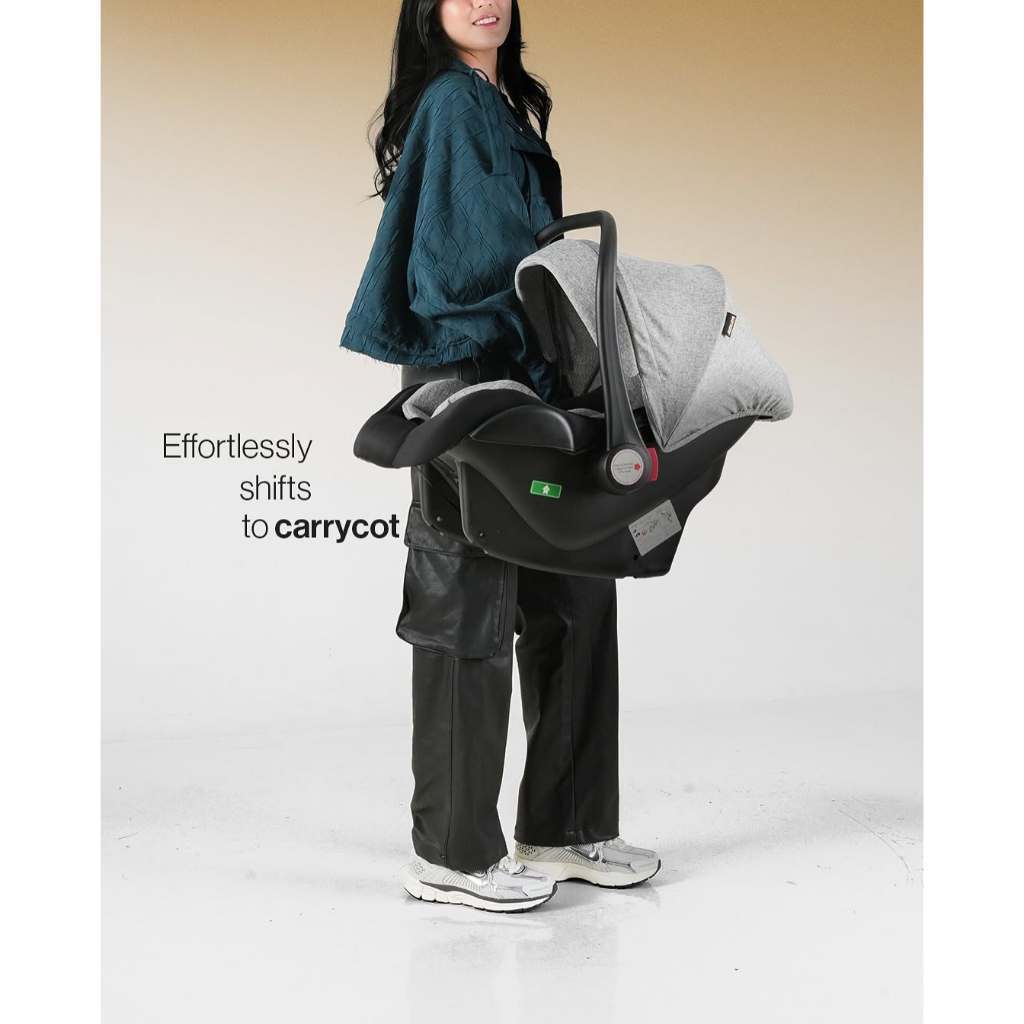 Stroller Reversible dan Carseat Babydoes Pollux TS Travel System