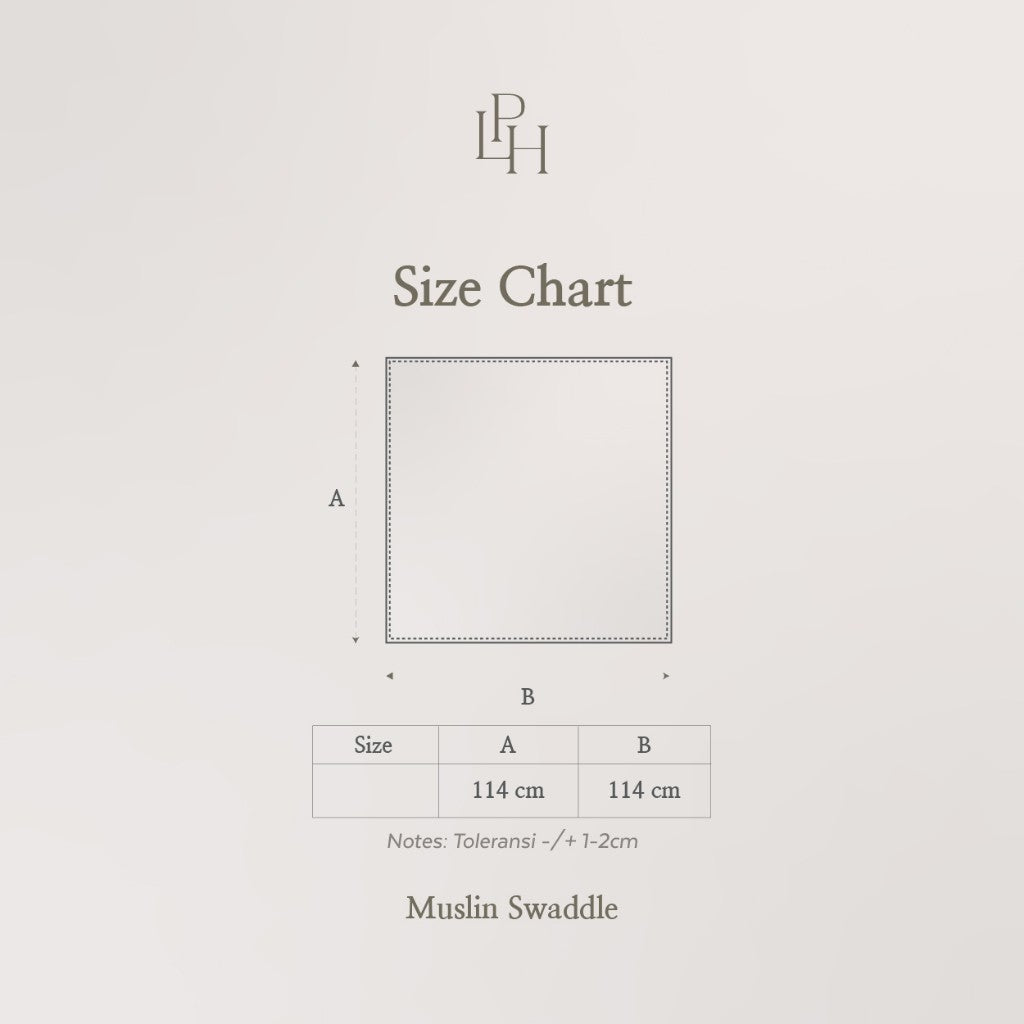 Little Palmerhaus - Muslin Swaddle (Bedong Anak) 2.0