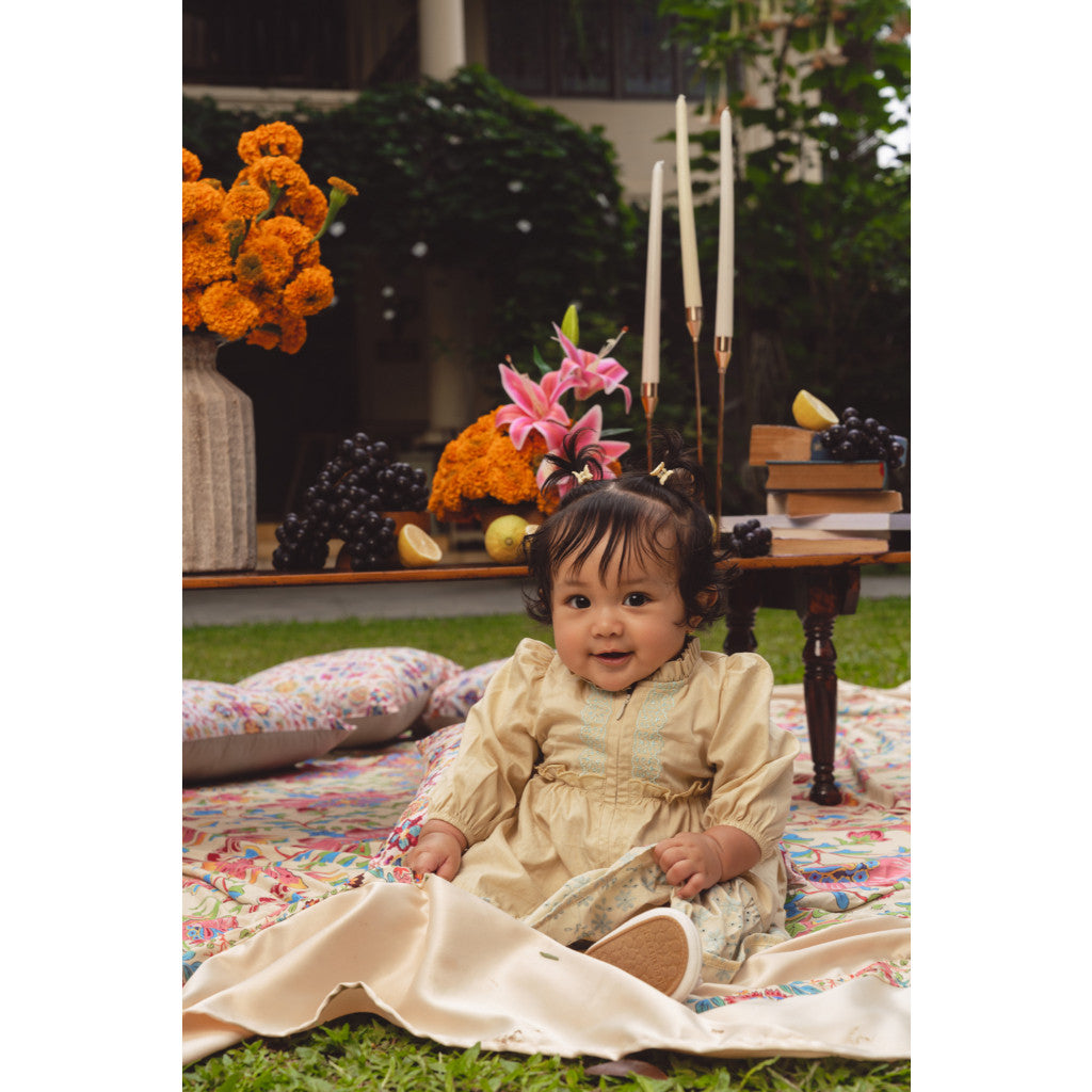 BOHOPANNA - RAYA COLLECTION - NABILA BABY DRESS - Dress Anak Perempuan - Dress Raya - Baju Muslim