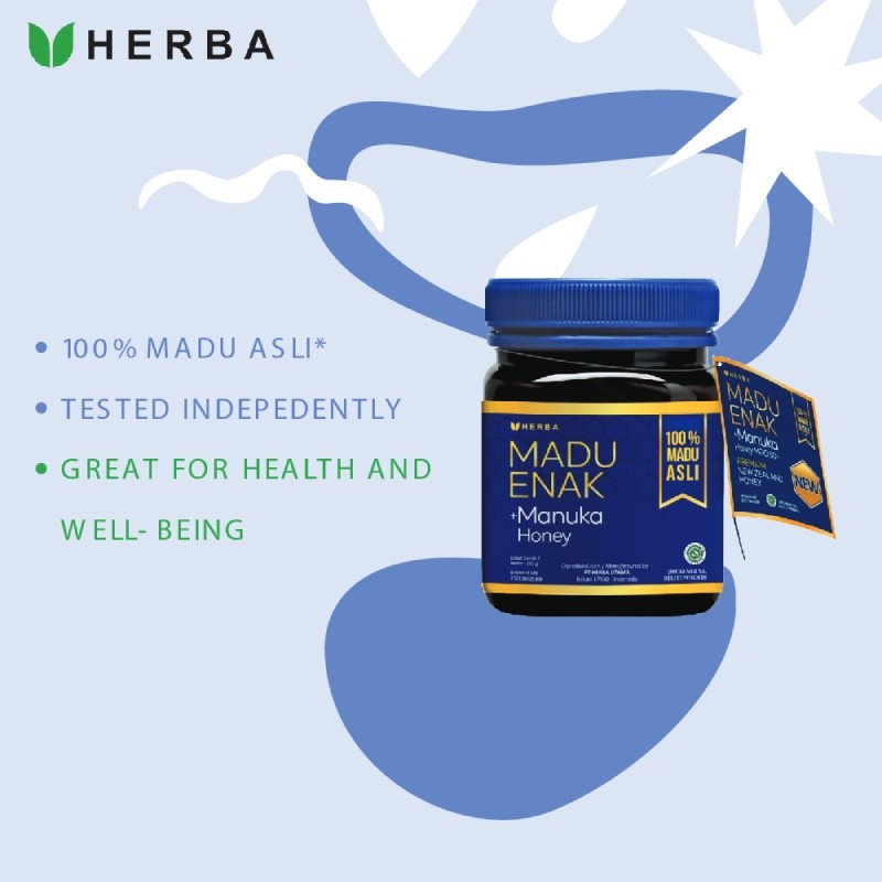 Madu Enak Manuka MGO 50+ 250gr dari sari bunga Manuka