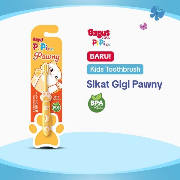 Bagus Toothbrush Sikat Gigi Anak Pawny (Warna dikirim Random)